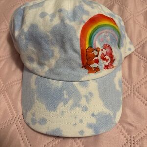 Care Bears Blue and White Kids Tie-Dye Cap